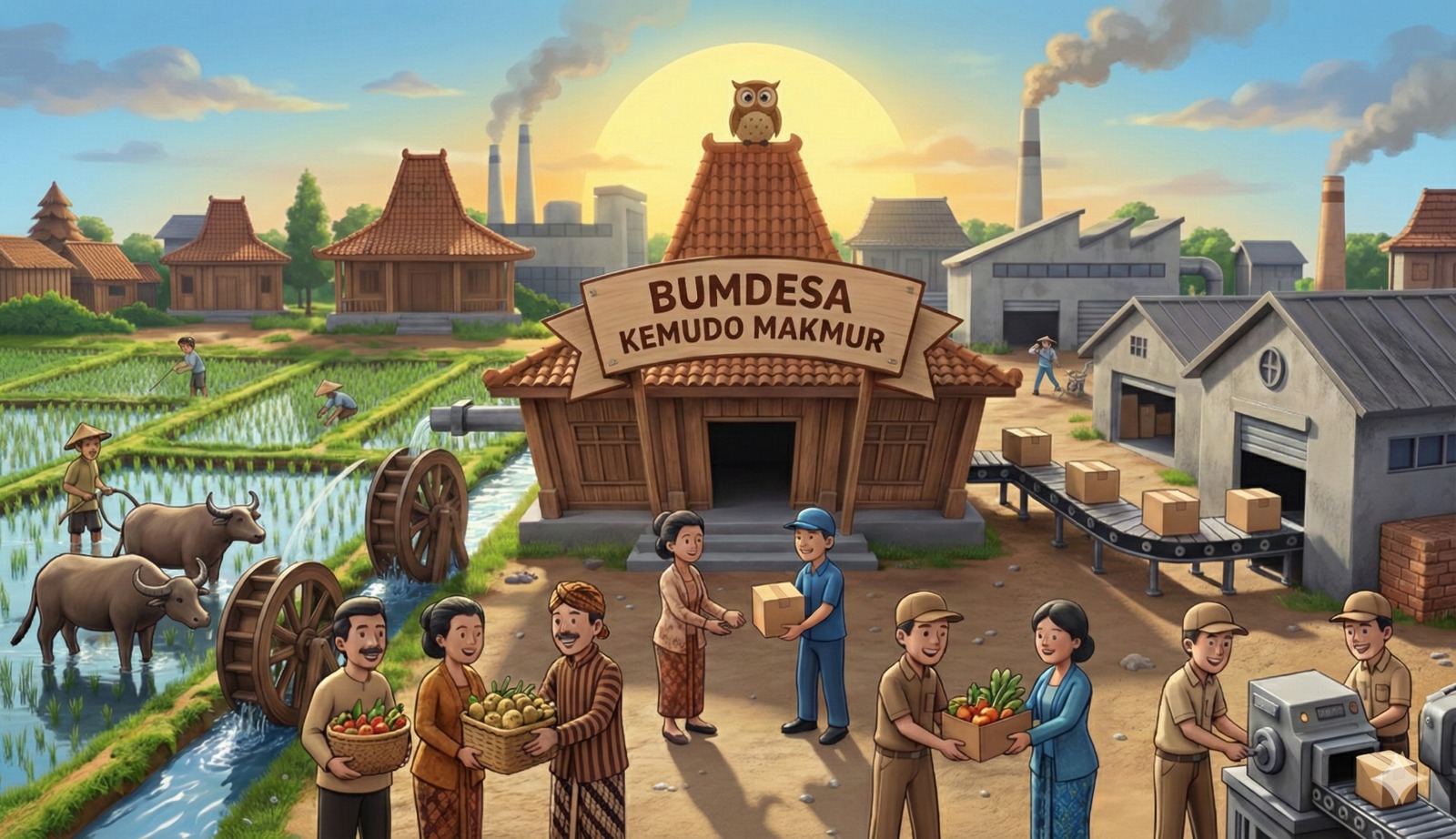 Mengenal Toko Desa BUMDes Kemudo Makmur